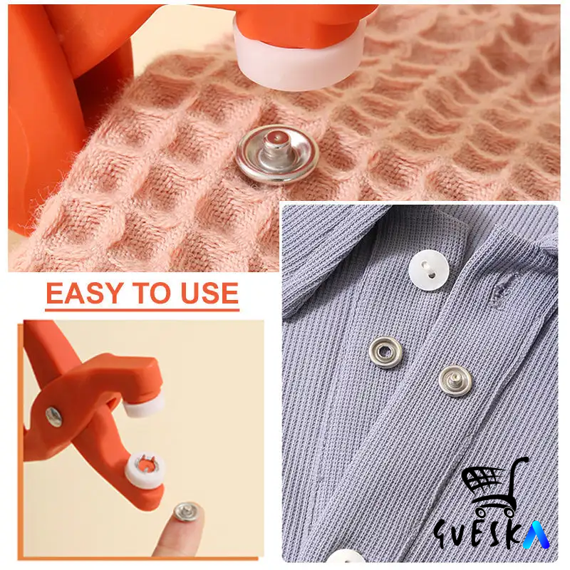 Ensemble pince outil bouton à pression en métal bouton de couture épaissi, Kit bricolage artisanat pour couture de vêtements